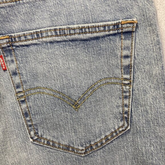 Levi's 541 Athletic Taper Jeans Mens 34x32 Light Wash Stretch Denim Eco Ease - Picture 11 of 16